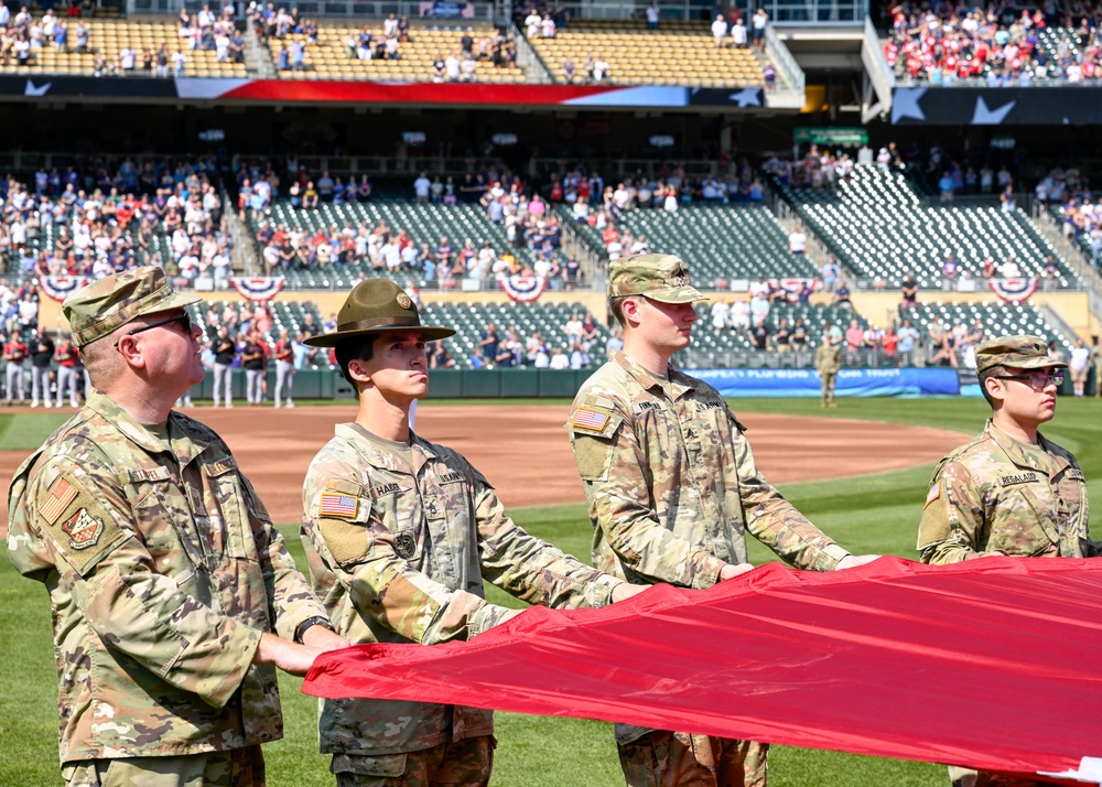Minnesota Twins Armed Forces Appreciation Day