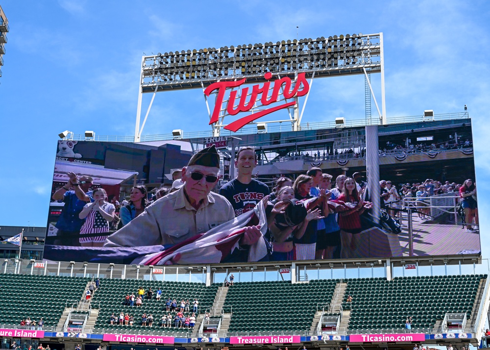 Minnesota Twins Armed Forces Appreciation Day