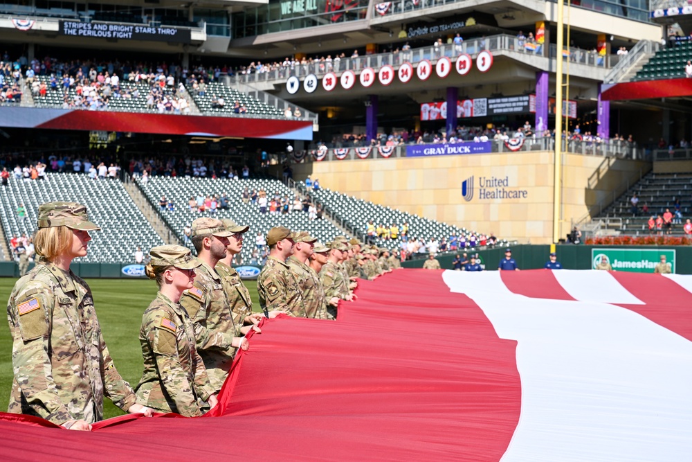 Minnesota Twins Armed Forces Appreciation Day