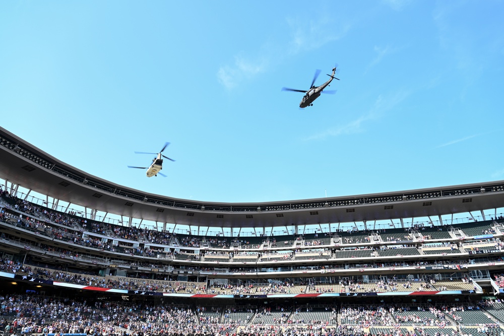 Minnesota Twins Armed Forces Appreciation Day