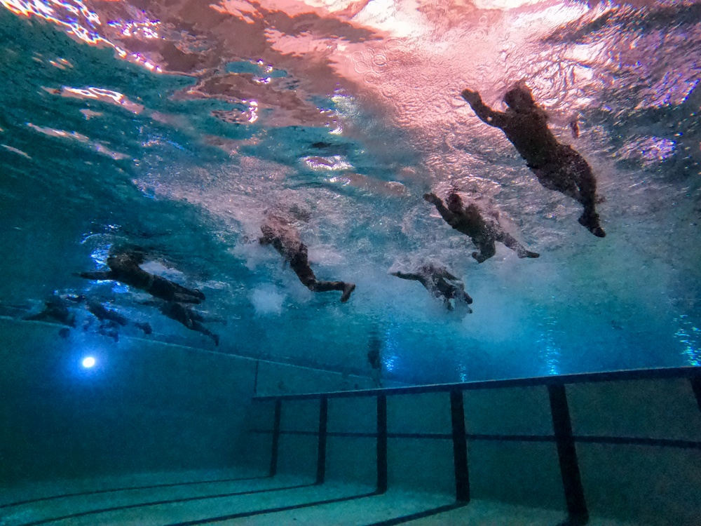 UNITAS 2025: Spanish Marines Conduct Water Survival Training