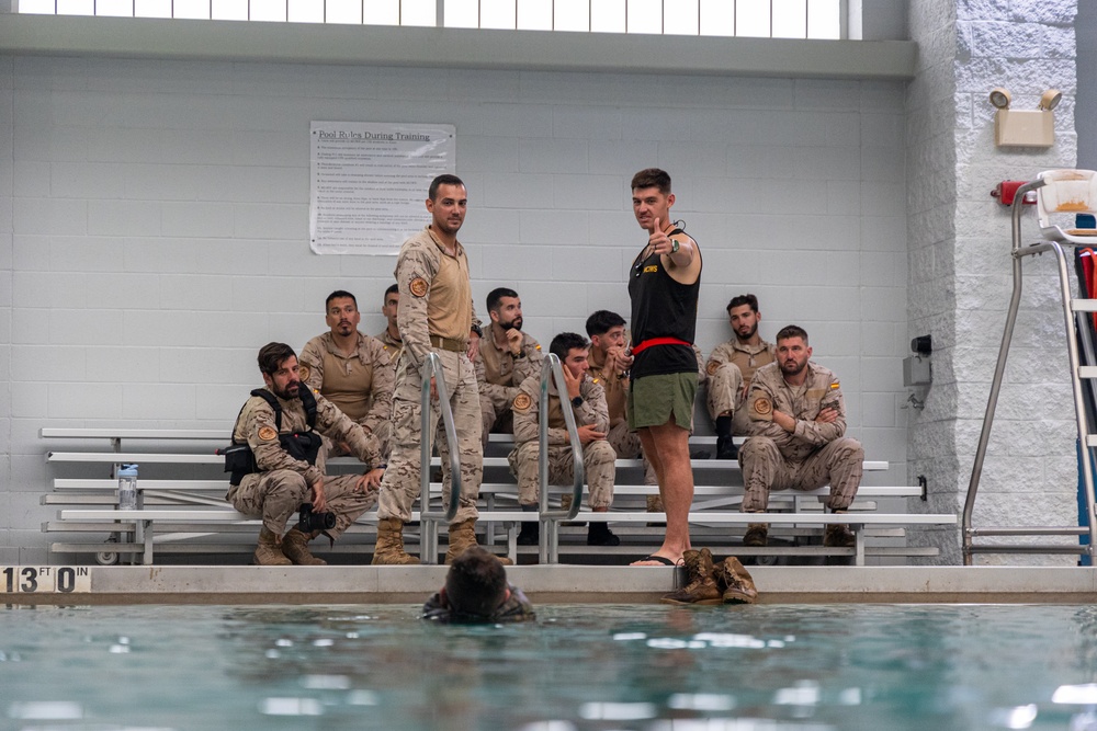 UNITAS 2025: Spanish Marines Conduct Water Survival Training