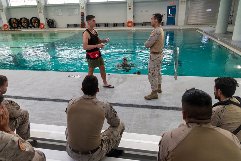 UNITAS 2025: Spanish Marines Conduct Water Survival Training