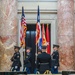 Consolidated retirement ceremony at El Capitolio