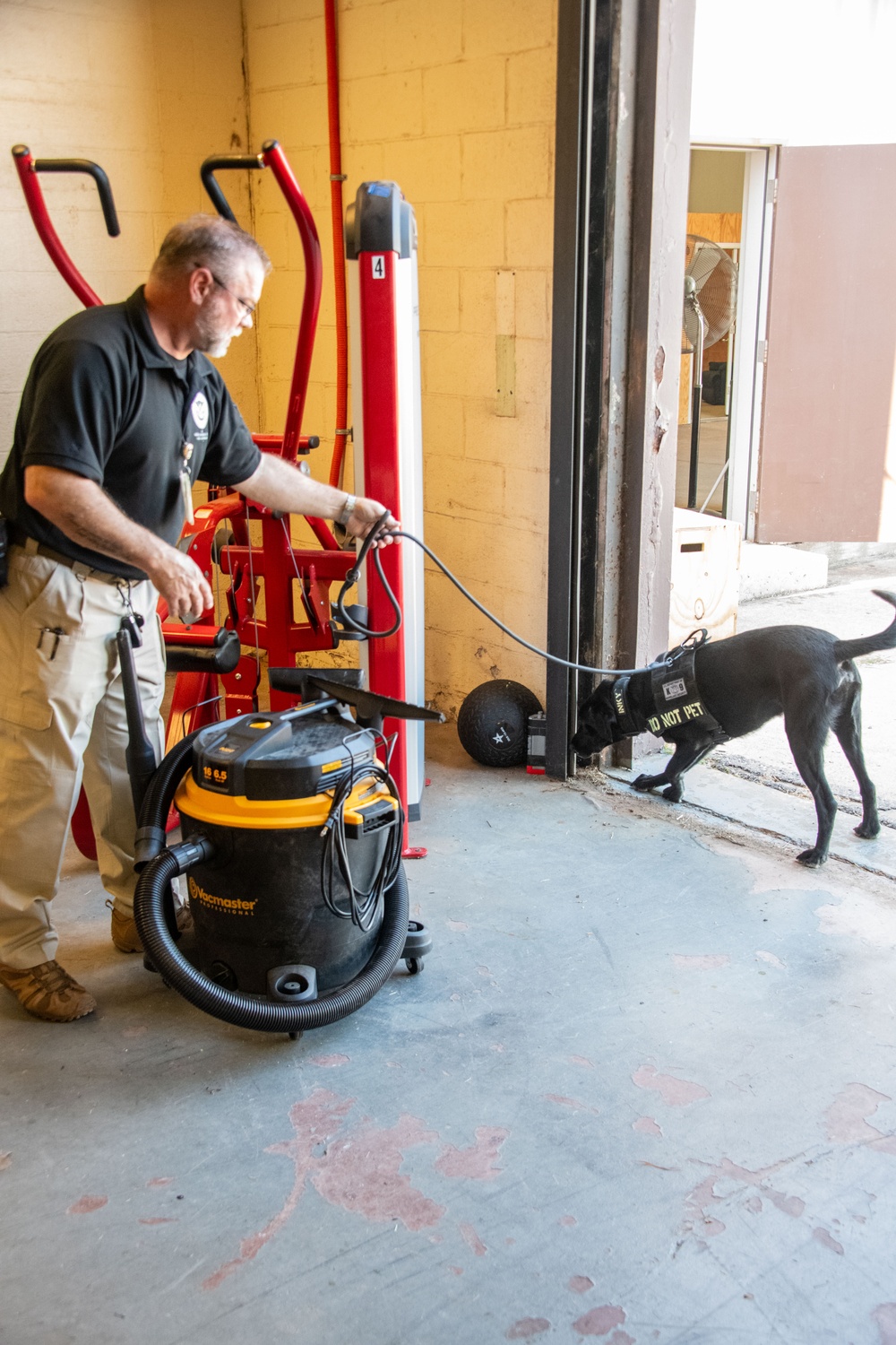 Altus Security Forces K9s partner with federal agencies for training