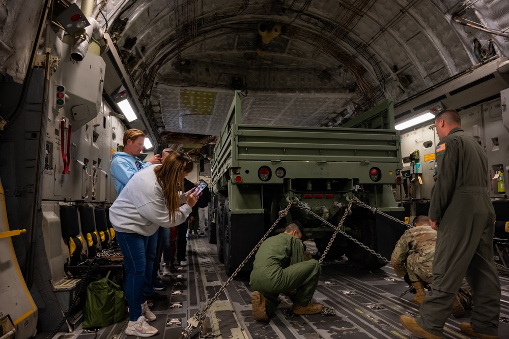 105 AW hosts ‘boss flight’