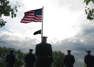 Team McConnell Honors POW/MIA week with Wreath-Laying Ceremony