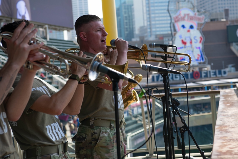Minnesota Twins Armed Forces Appreciation Day