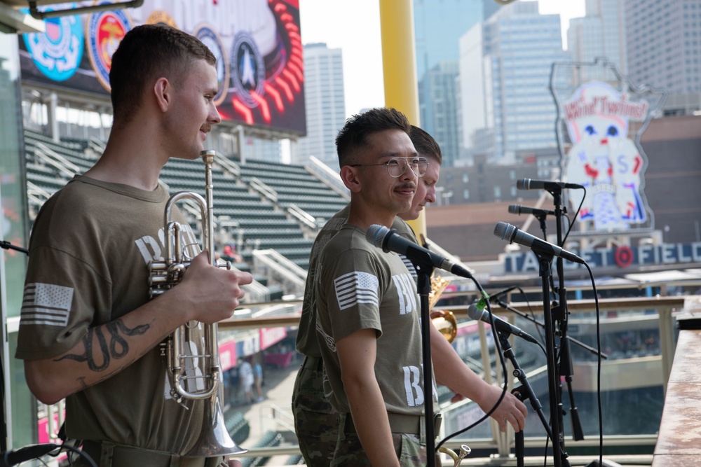 Minnesota Twins Armed Forces Appreciation Day