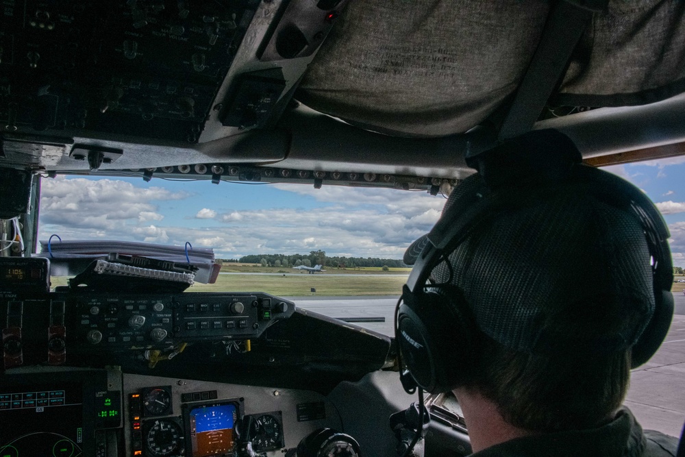 Oklahoma airpower over at Ontario airport