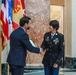 Consolidated retirement ceremony at El Capitolio