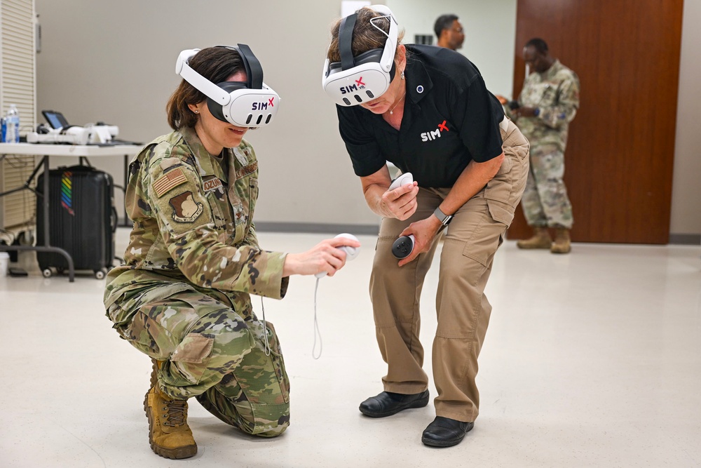 59th Medical Wing explores new technology with SimX demo