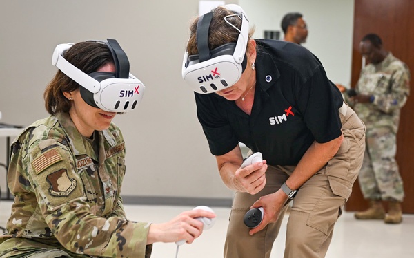 59th Medical Wing explores new technology with SimX demo