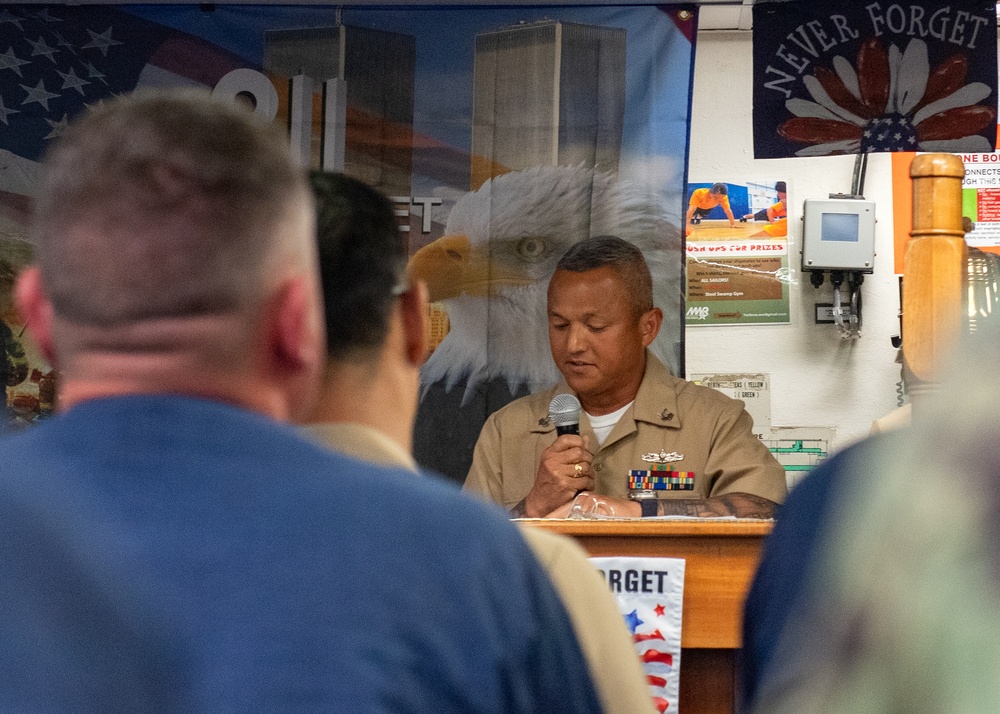 9/11 Remembrance Ceremony onboard USS Essex.