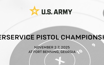 U.S. Army Marksmanship Unit Hosts 65th Interservice Pistol Championships