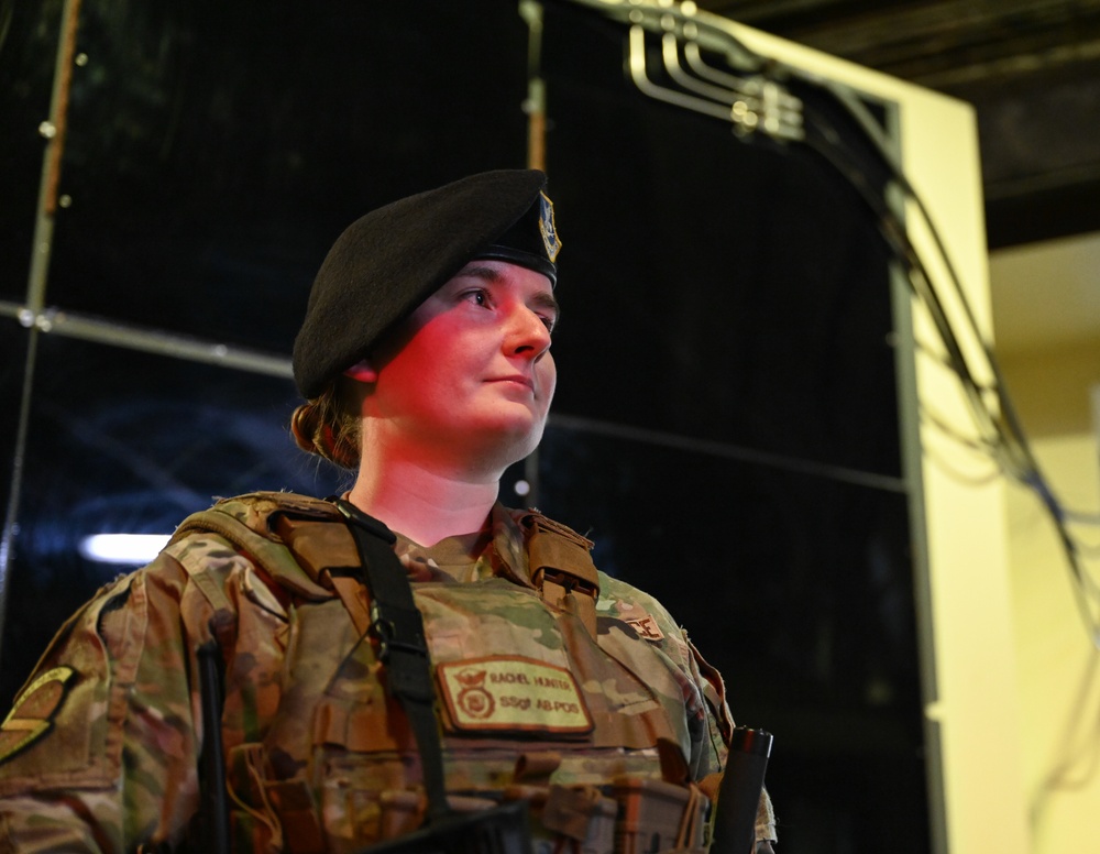 21st Security Forces stand guard over Cheyenne Mountain Complex