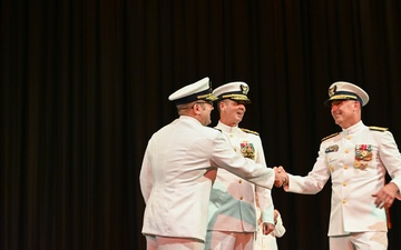 U.S. Coast Guard Great Lakes District Change of Command ceremony