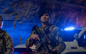 21st Security Forces stand guard over Cheyenne Mountain Complex
