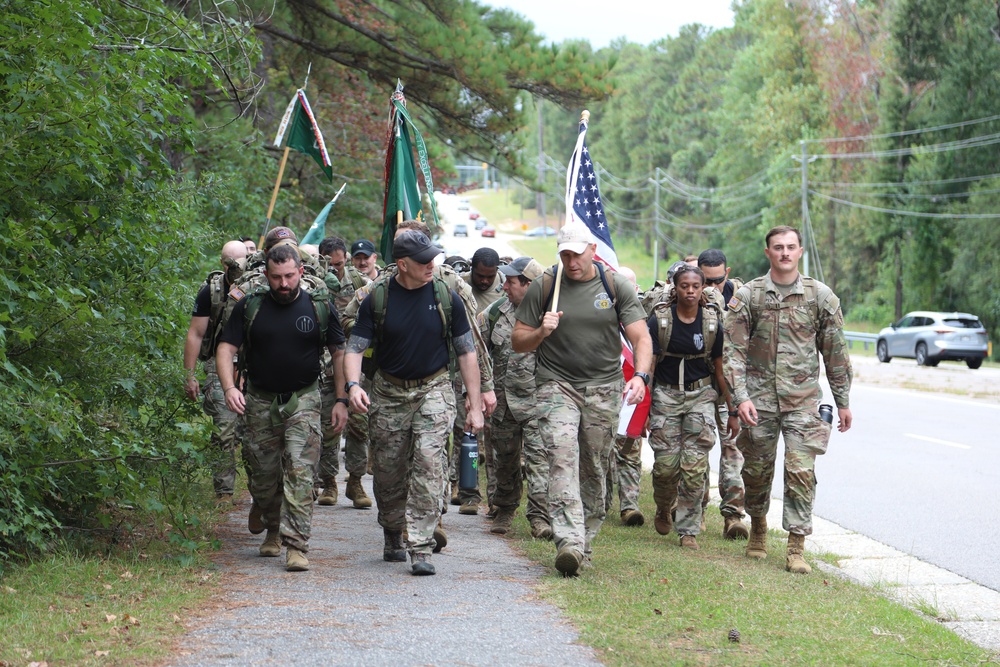 4th POG (A) 9/11 Ruck March