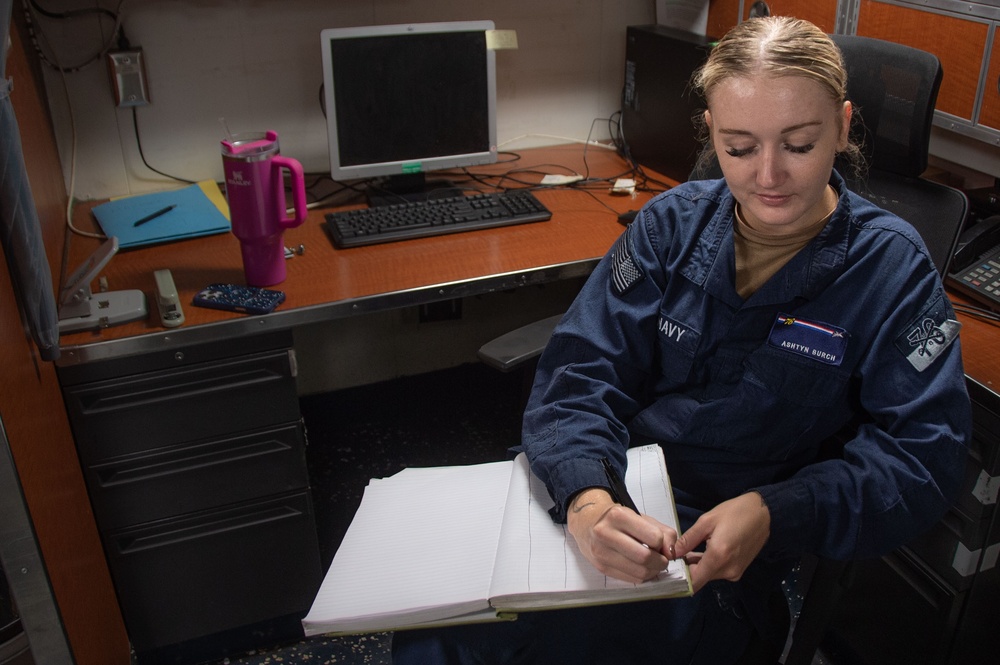 Ronald Reagan Sailors Conduct Daily Operations