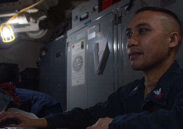 Ronald Reagan Sailors Conduct Daily Operations