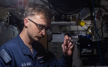 Ronald Reagan Sailors Conduct Daily Operations