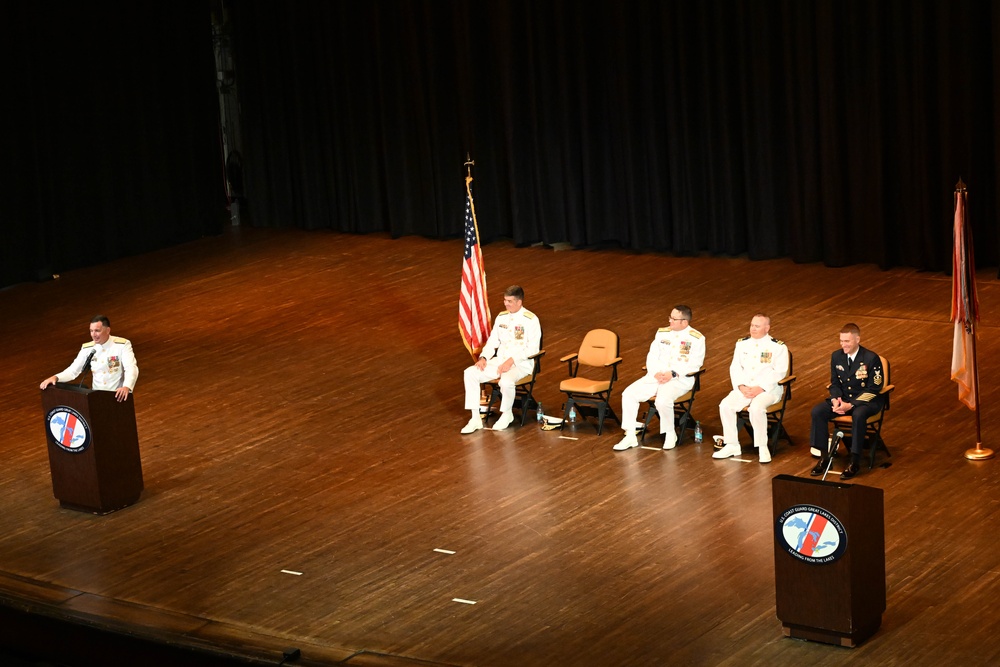 U.S. Coast Guard Great Lakes District Change of Command Ceremony