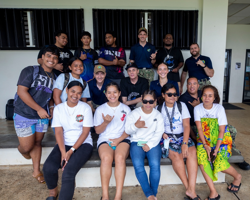 Pacific Partnership 2025 Band Performs at College of Micronesia in Pohnpei, September 2025