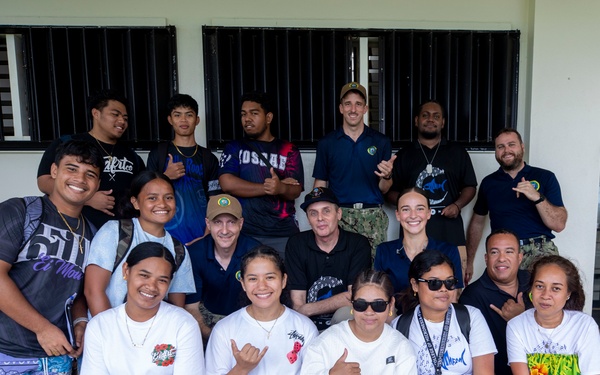 Pacific Partnership 2025 Band Performs at College of Micronesia in Pohnpei, September 2025