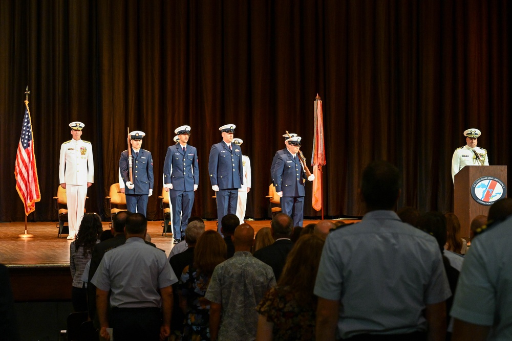 U.S. Coast Guard Great Lakes District Change of Command Ceremony