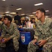 Video game tournament hosted by Morale, Welfare and Recreations onboard USS Essex.