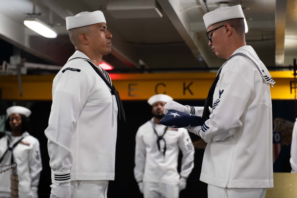 USS Carl Vinson observes Remembrance Day