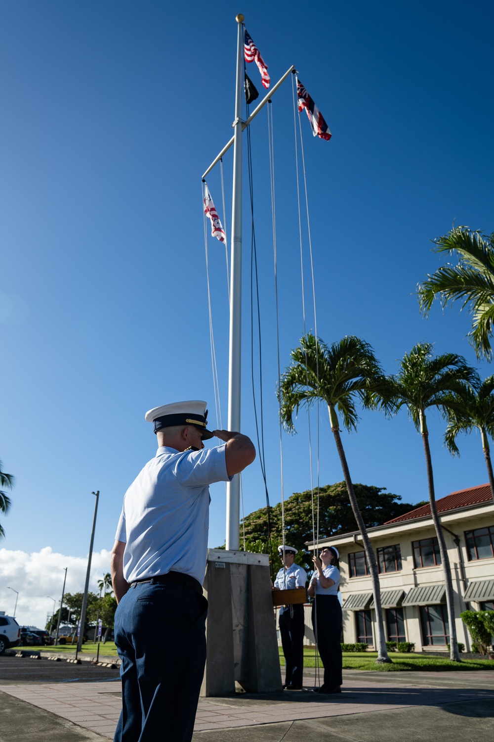 Coast Guard members across Oahu remember September 11, 2001