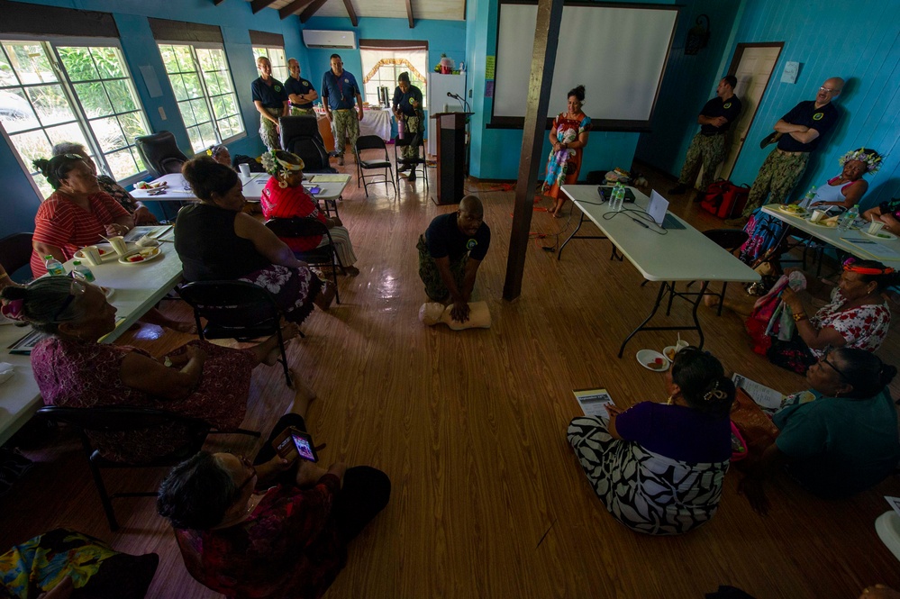Pacific Partnership 2025 Gives Demonstration at Pohnpei Women Council in Pohnpei September 2025