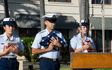 Coast Guard members across Oahu remember September 11, 2001
