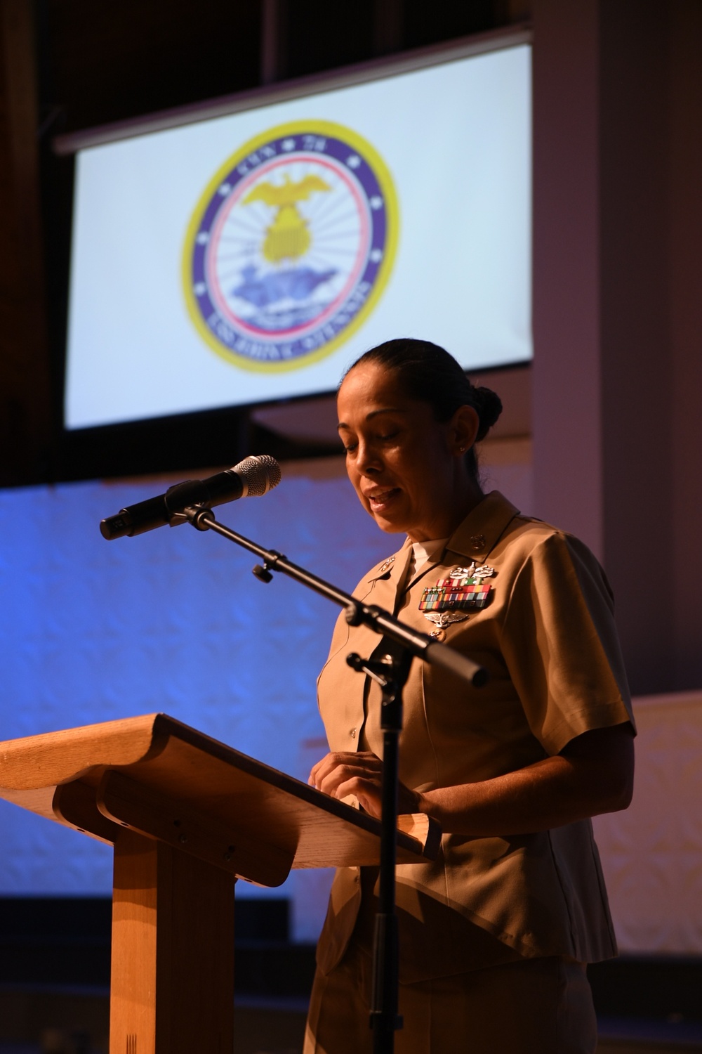 USS John C. Stennis Pins New Chiefs