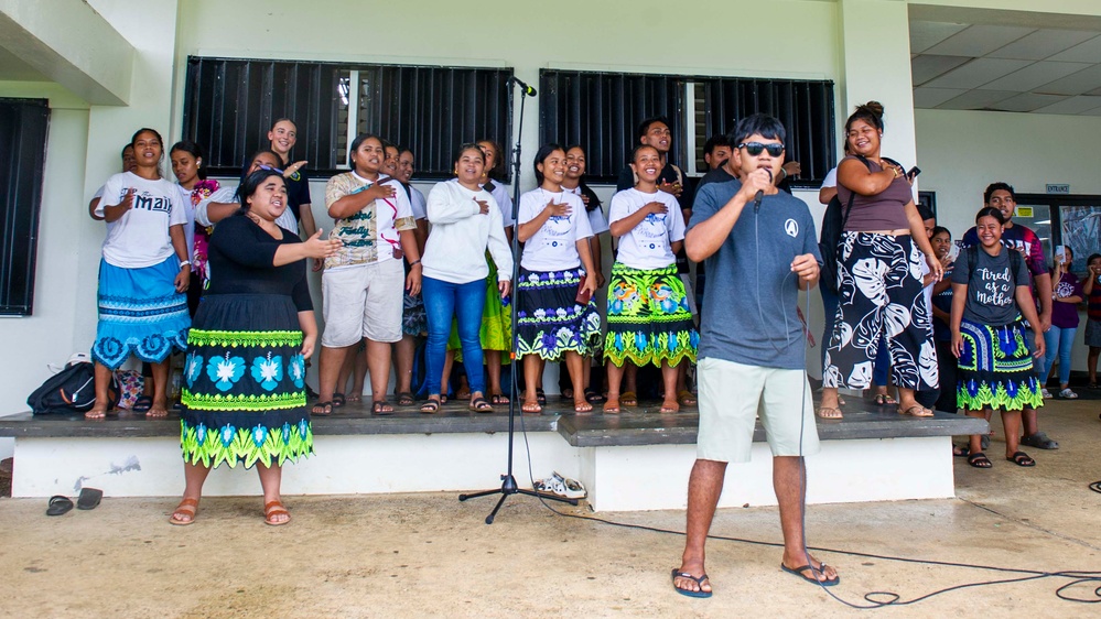 Pacific Partnership 2025 Band Performs at College of Micronesia, Pohnpei, September 2025