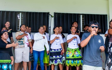Pacific Partnership 2025 Band Performs at College of Micronesia, Pohnpei, September 2025