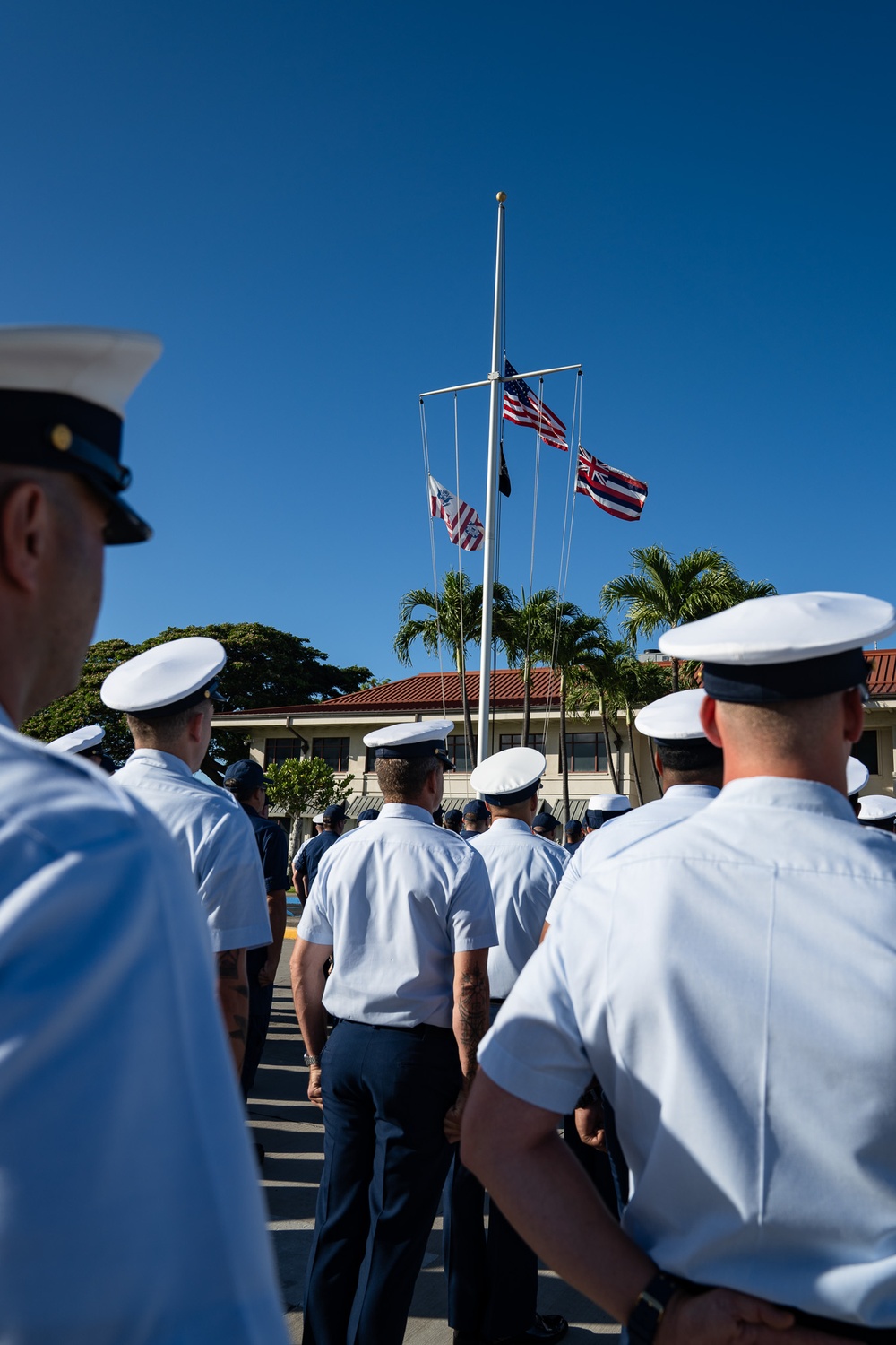 Coast Guard members across Oahu remember September 11, 2001