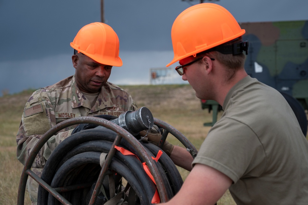 Wing Leadership Visits CAOS