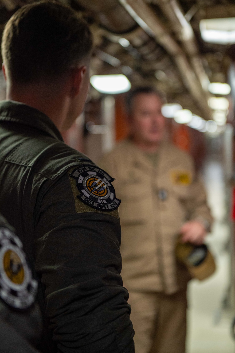 315 Weapons Squadron tours USS Alabama