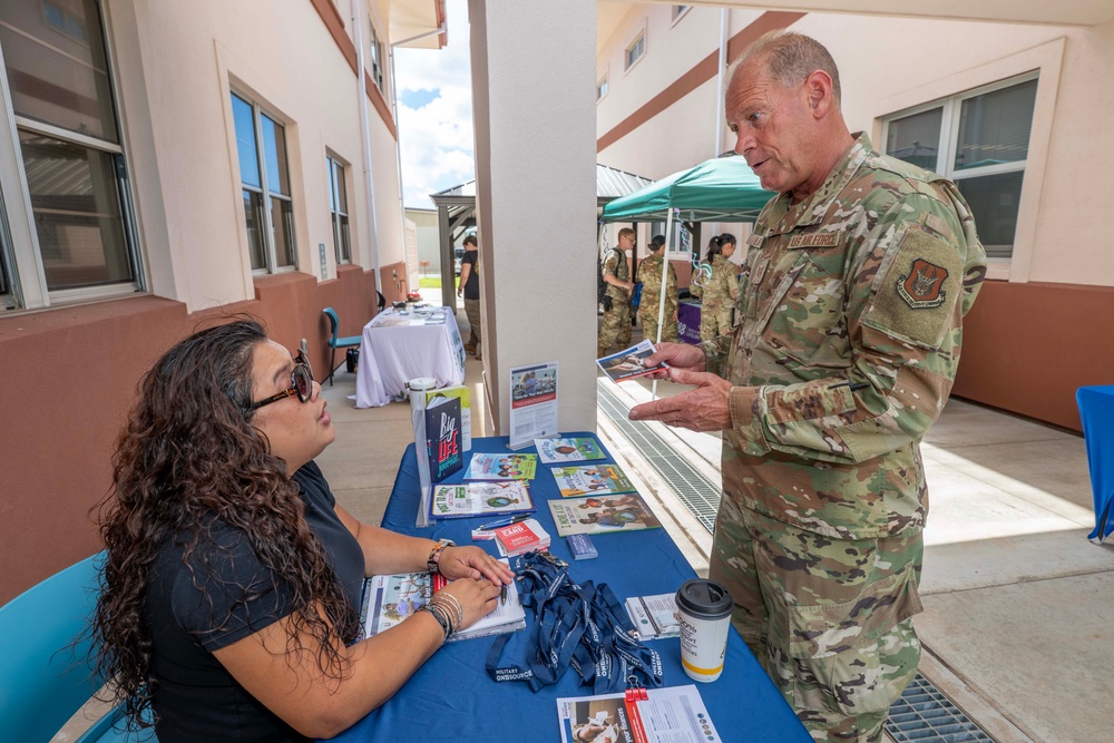624th RSG hosts mental health resource fair