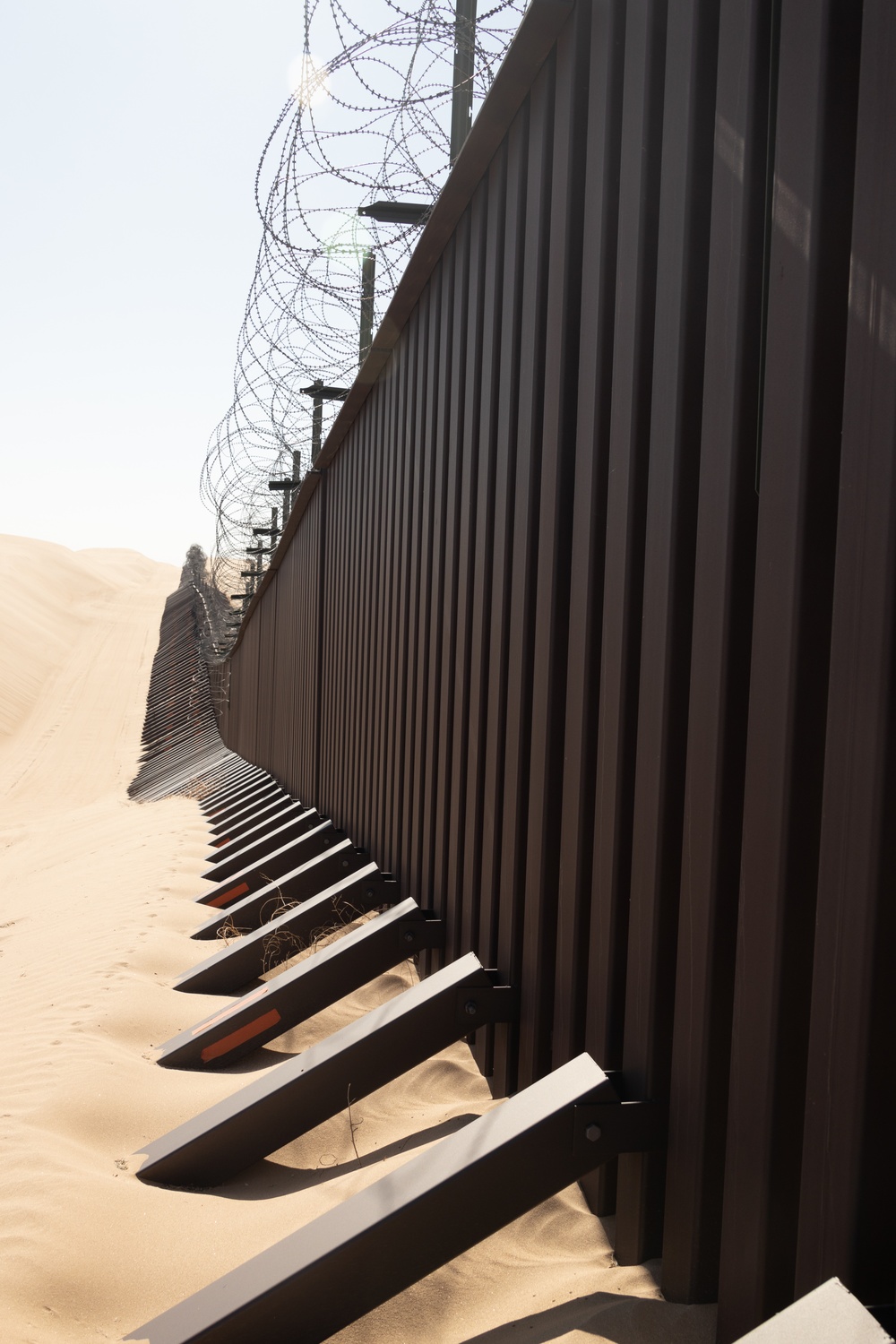 U.S. Marine with MCAS Yuma tours Mexican Border Operation