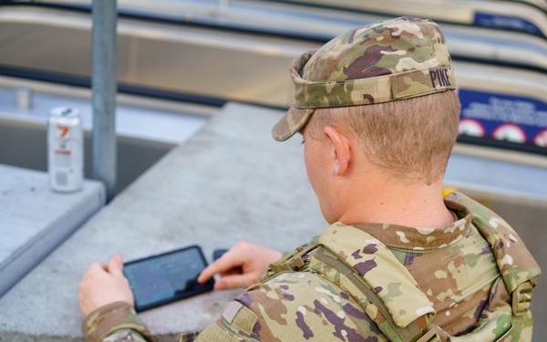 National Guardsman Uses ATAK to Communicate