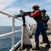 Coast Guard Cutter Bertholf conducts GUNNEX operations in Eastern Pacific Ocean