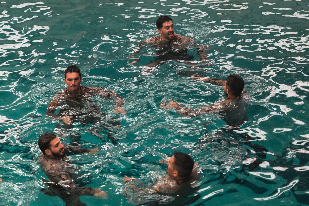 UNITAS 2025: Spanish Marines Conduct Water Survival Training