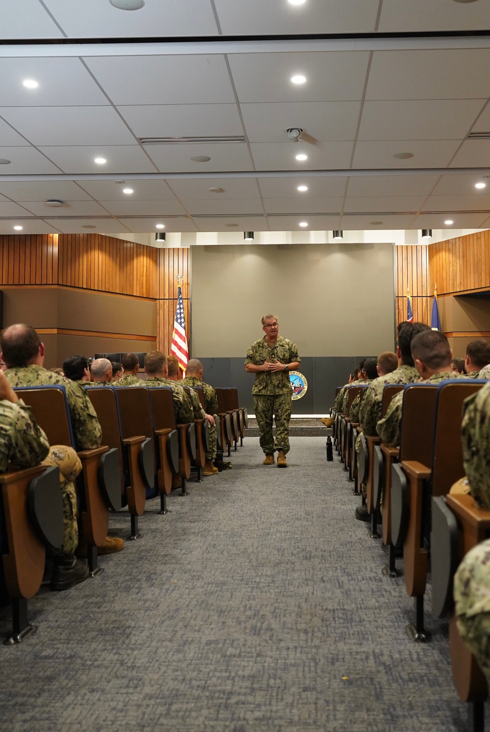 Pearl Harbor Naval Shipyard Hosts Naval Sea Systems Command CMDCM Schimmel