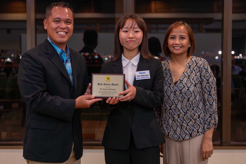 Part of the team - KLI students intern at Kadena
