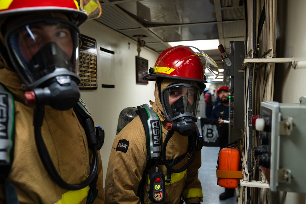 Coast Guard Cutter Bertholf conducts training operations in Eastern Pacific Ocean