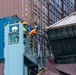Unified Command continues to recover the fallen containers at the Port of Long Beach